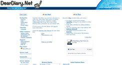 Desktop Screenshot of deardiary.org