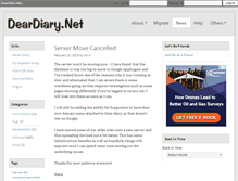 Tablet Screenshot of deardiary.net